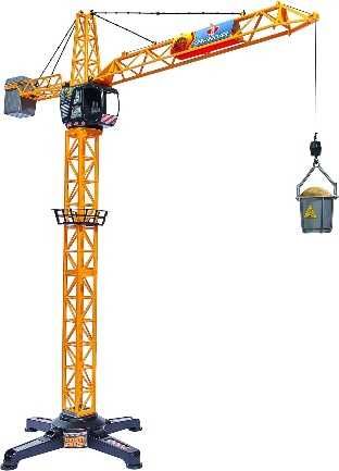 Dickie Toys Giant Crane 100 cm – zdalnie sterowany dźwig budowlany