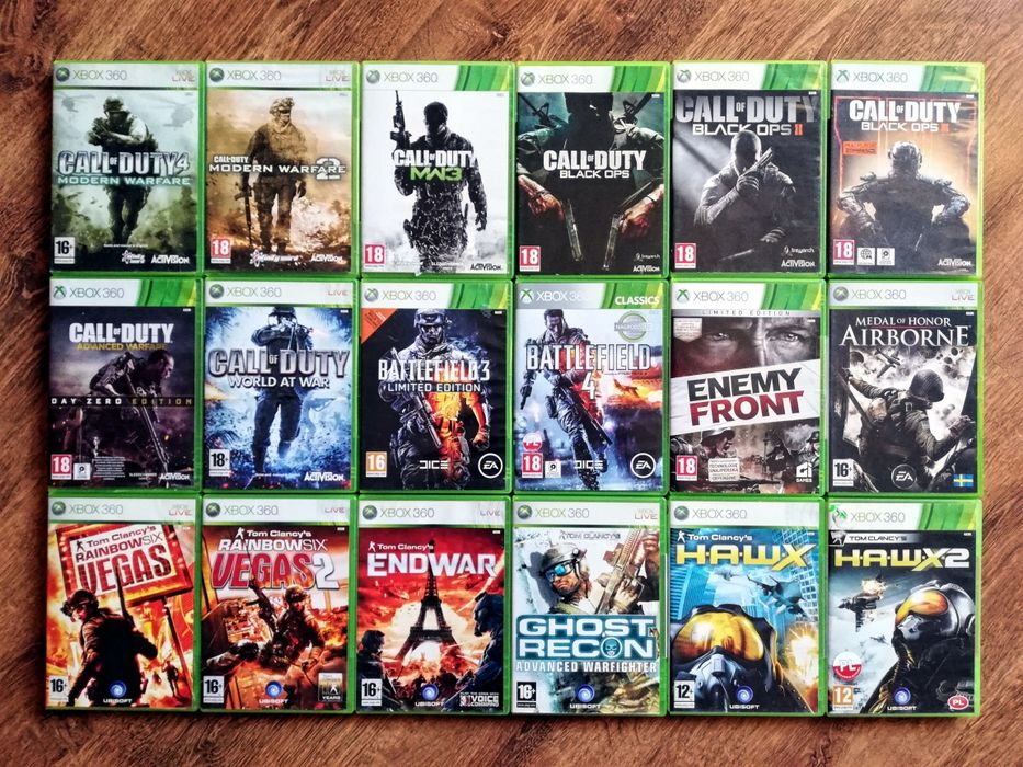 Gry XboX 360 Lego Kinect Dla Dzieci Strzelanki Samochody Inne