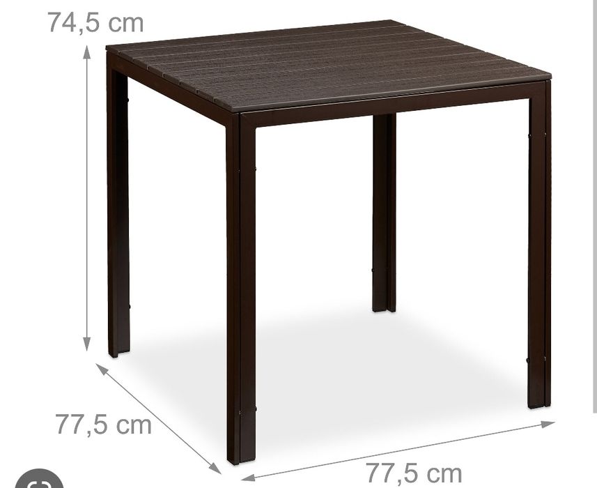 Mesa e cadeiras exterior