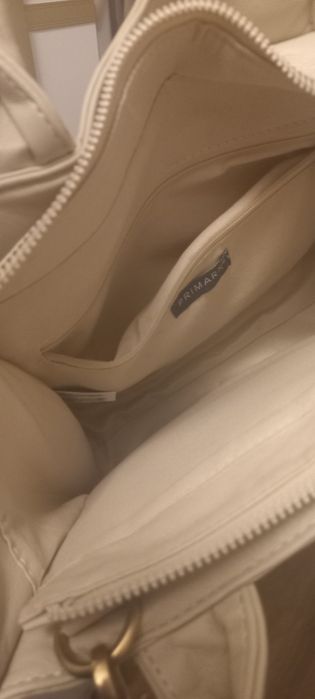 Torebka na ramię/do ręki beżowa Primark