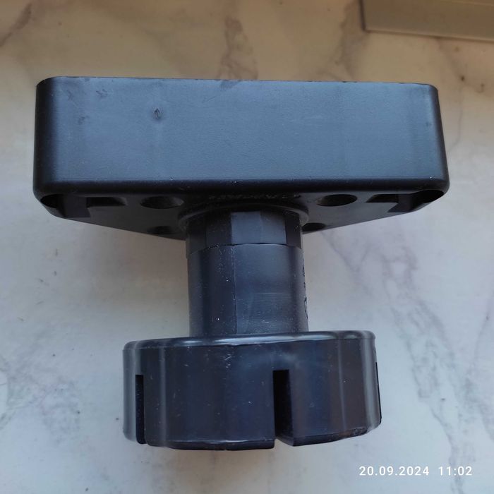 Nóżka meblowa cokołowa 100 mm, CAMAR 12szt