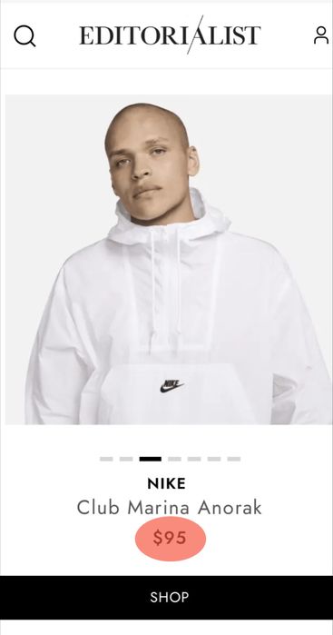 Nike Club Marina Anorak M/L чоловічий анорак, вітровка