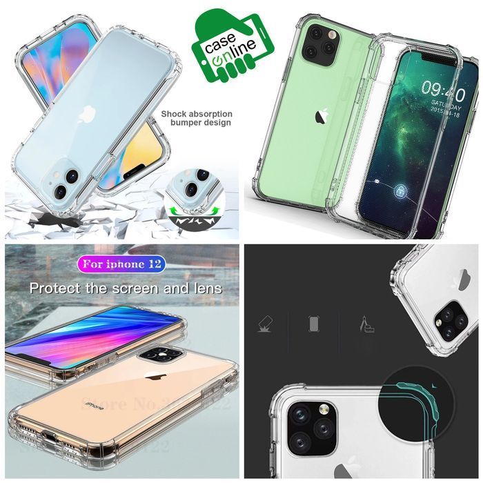 Capa Anti-choque P/ iphone Se 2022 / 11 Pró / 11 Pró Max / 12 Pró Max