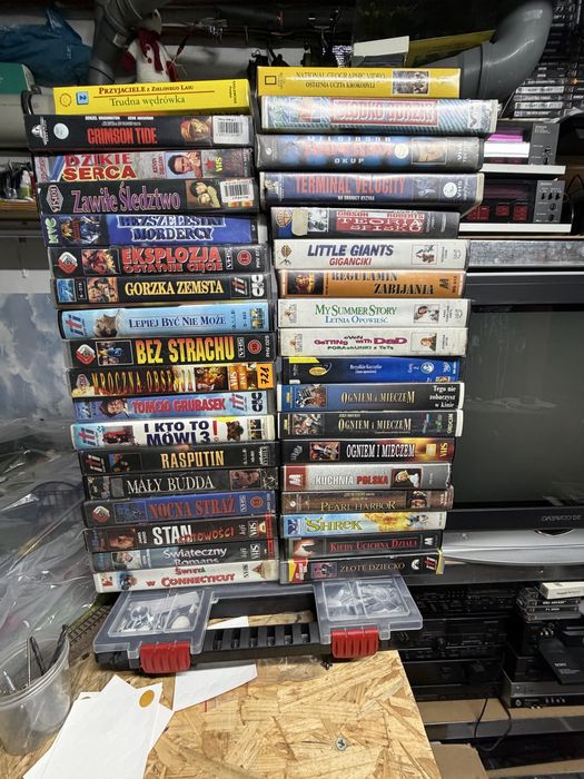 Sprzedam kasety video vhs