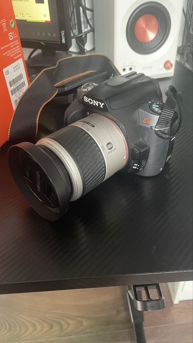 Aparat Sony a330 z obiektywami