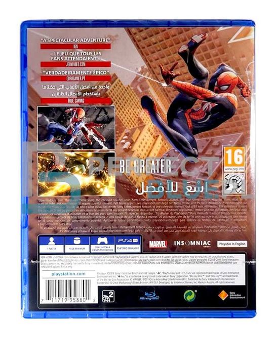 Marvel’s Spider-Man Game Of The Year / Gra PS4 / Perfect Blue / Służew