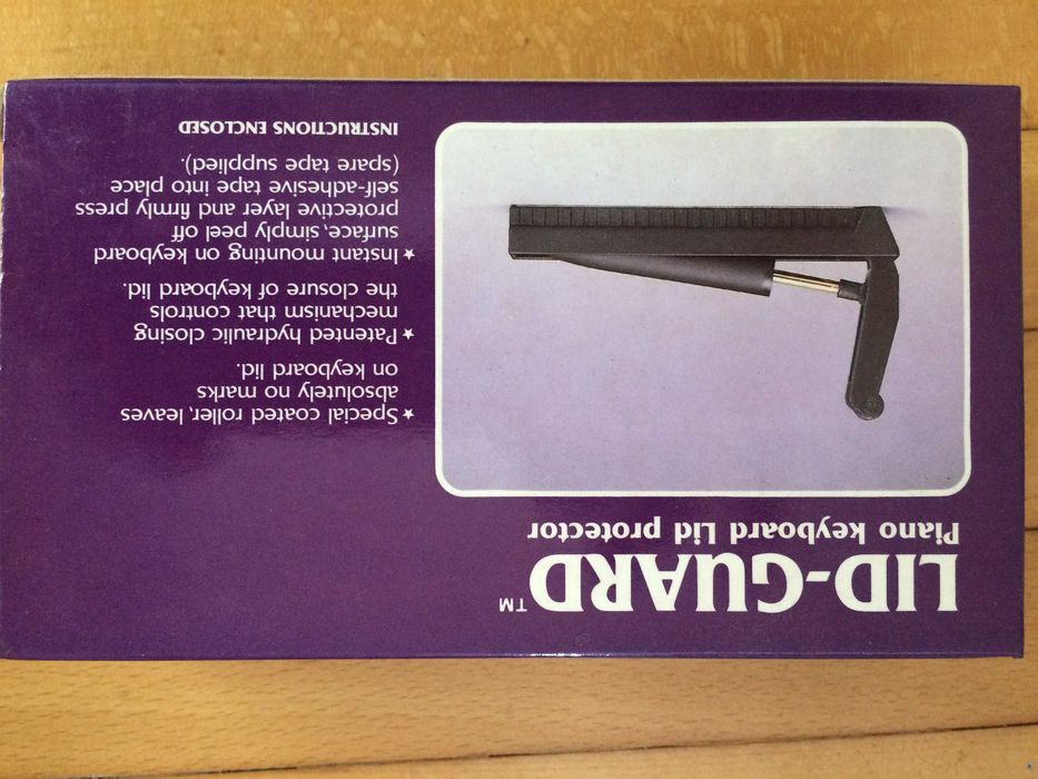 Protector de tapa externa para piano