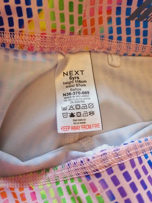 Лосины спортивные next 110-116 см