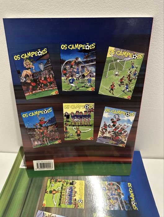 Coleção completa Os Campeões  Banda desenhada de futebol Gursel 6 vol.