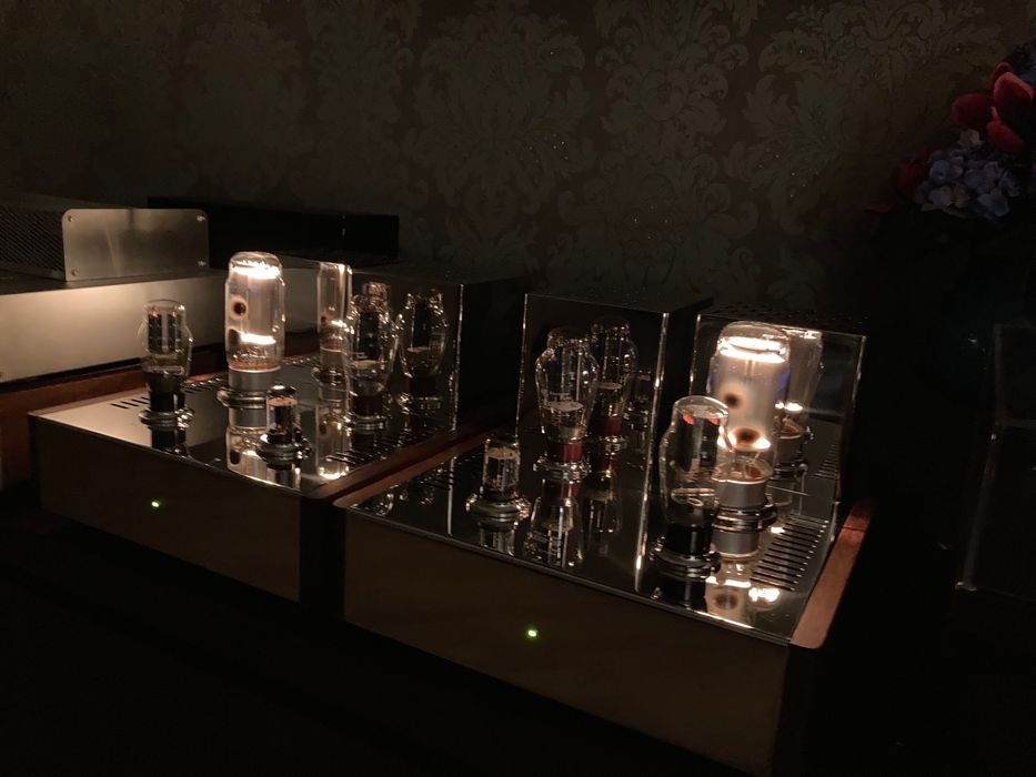 Monobloki lampowe gm70 preamp