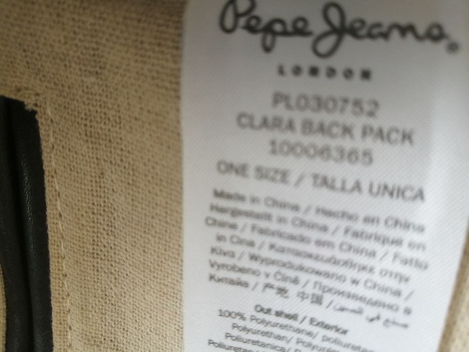 Mochila de senhora preta, Pepe Jeans