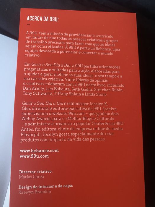 Livro “ Gerir o seu Dia a Dia”