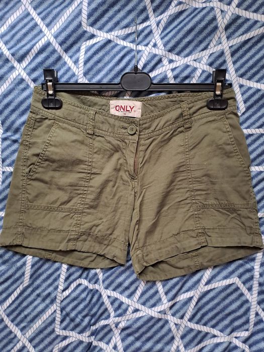 Spodenki szorty oliwkowe khaki 36