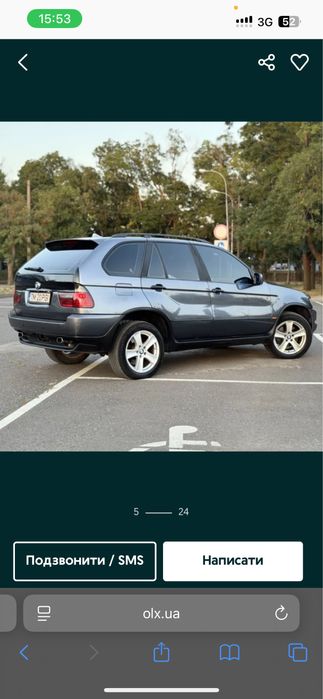 BMW x5 e53 2003-2006