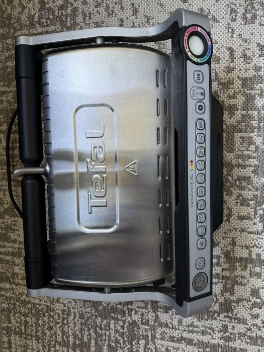 Гриль контактний настільний Tefal Optigrill XL GC722