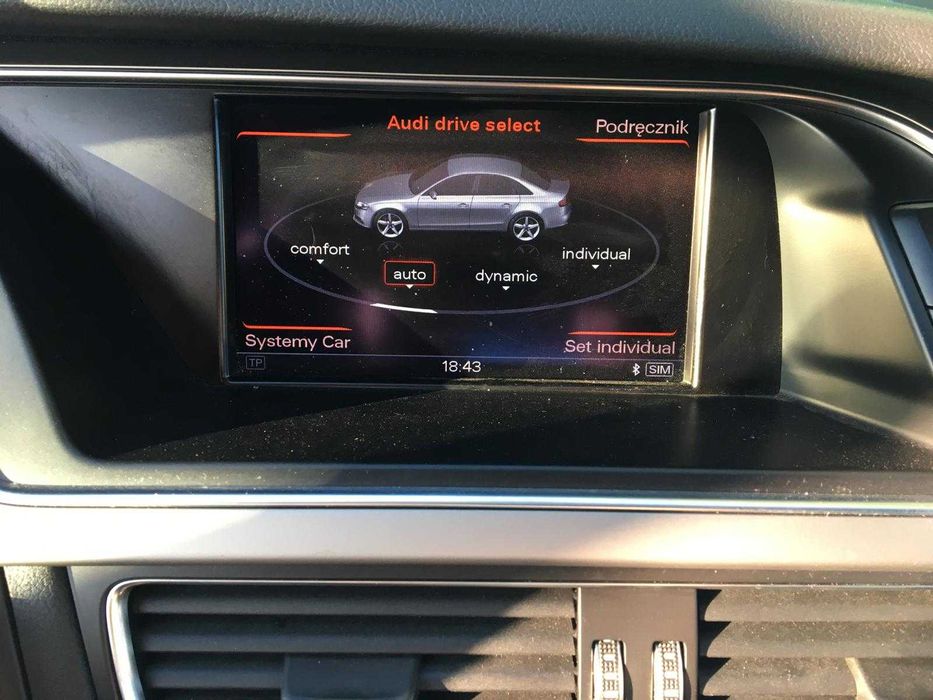 Konwersja USA -> EU | Polskie menu | Audi A4, A5, A6, A7 A8, Q5, Q7