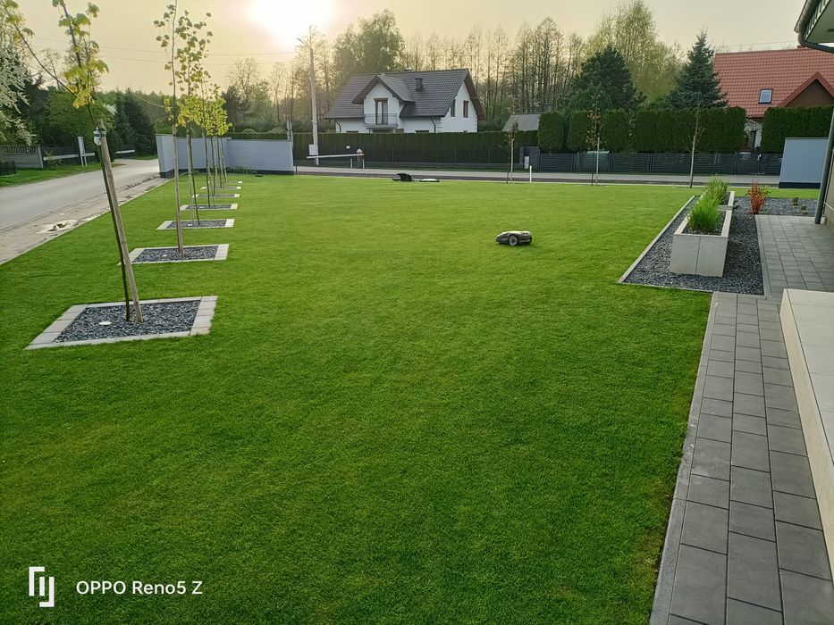 Zakładanie ogrodów .trawniki .nawadnianie.uslugi ogrodnicze