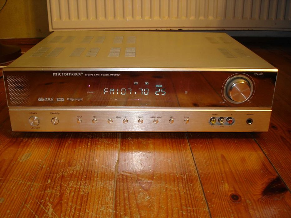 Wzmacniacz - Amplituner  MICROMAXX 200Watt  Dolby Prologic 5.1