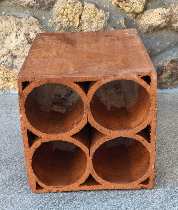 Tijolo Vintage para 4 Garrafas