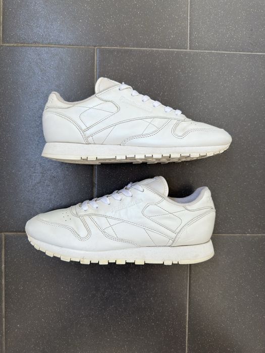 Жіночі кросівки Reebok Classic | Білі шкіряні | 39 розмір | Ідеал