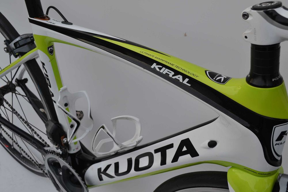 Szosa Kuota Kiral karbon 2x10 ultegra di2 fulcrum racing zero ceramic