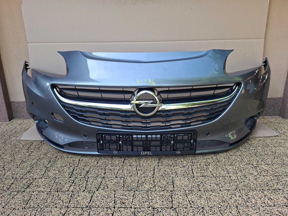 Opel Corsa E  zderzak grill atrapa chrom 4 pdc