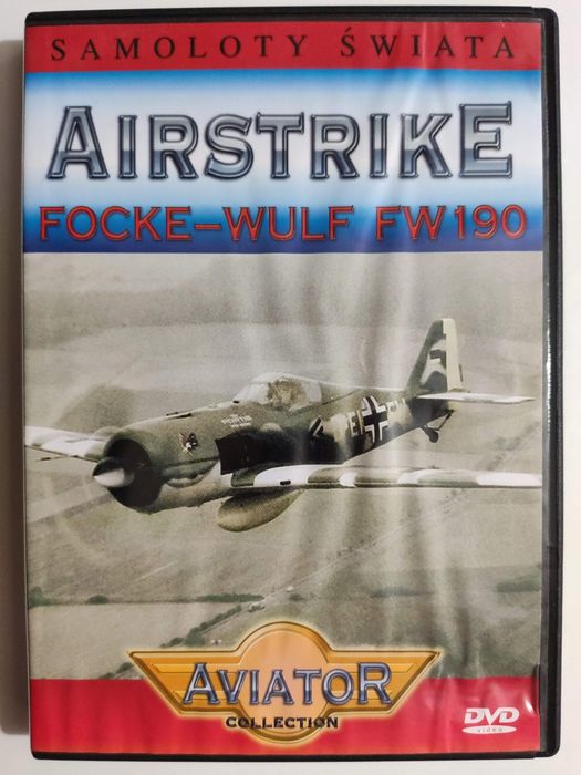 DVD. Samoloty Świata Airstrike Focke-Wulf Fw190