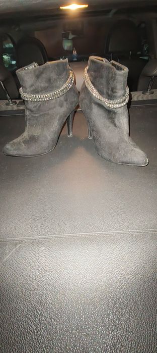 Botins pretos de cerimónia N°38