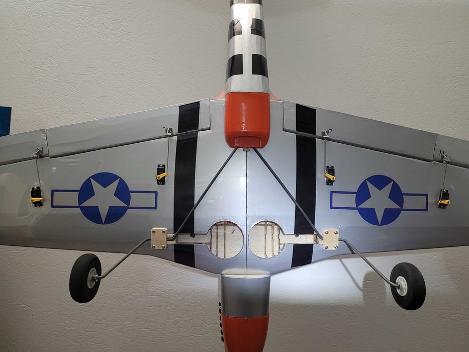 Samolot RC zdalnie sterowany Mustang P51-D 1,2m
