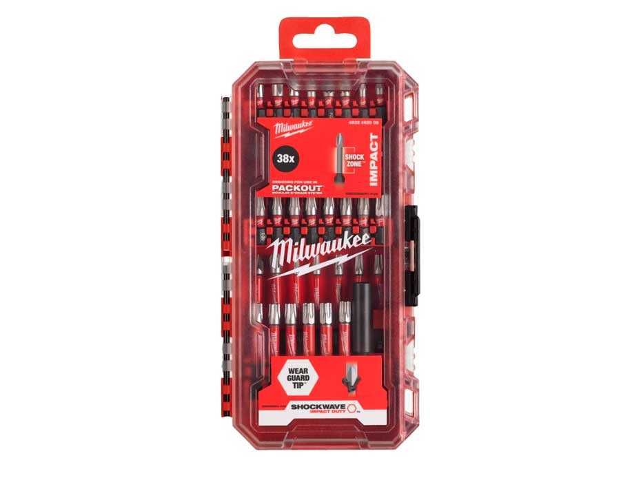 Набір біт Milwaukee Shockwave 38 шт