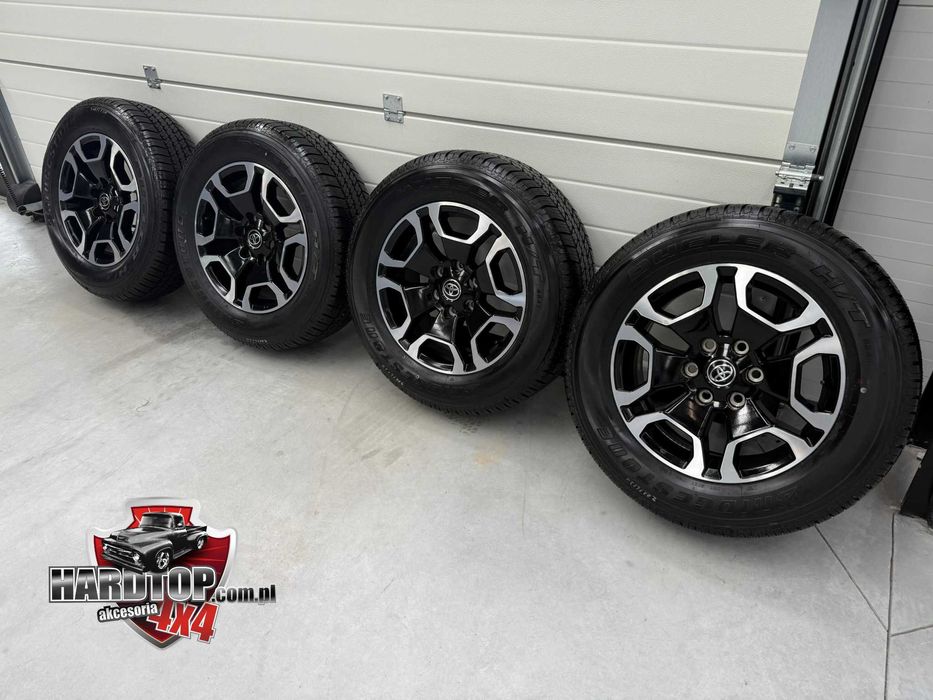 Koła Komplet Toyota Hilux LC Felgi Opony Bridgestone Dueler 265/60R18