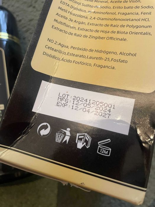 Monte Luna Black Hair Dye Shampoo - czarny szampon farbujący 0212