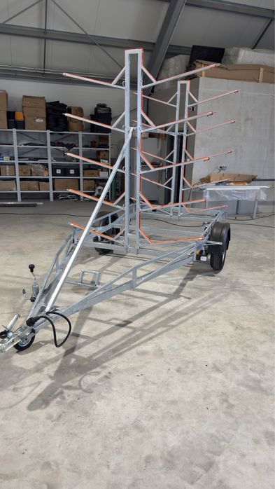 Przyczepa pod 10 kajaków. Mastertech. Nowa. 2026r, fv23%