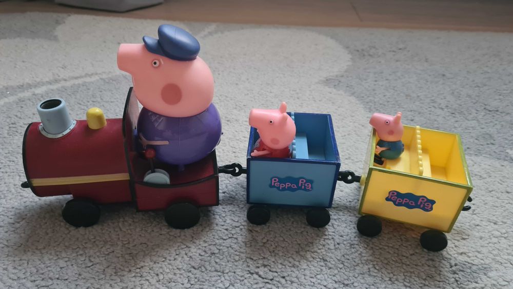 Pociąg świnka Peppa