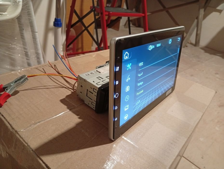 Магнітола Android (10.1 дюйма) - 1din (CarPlay - AndroidAuto)