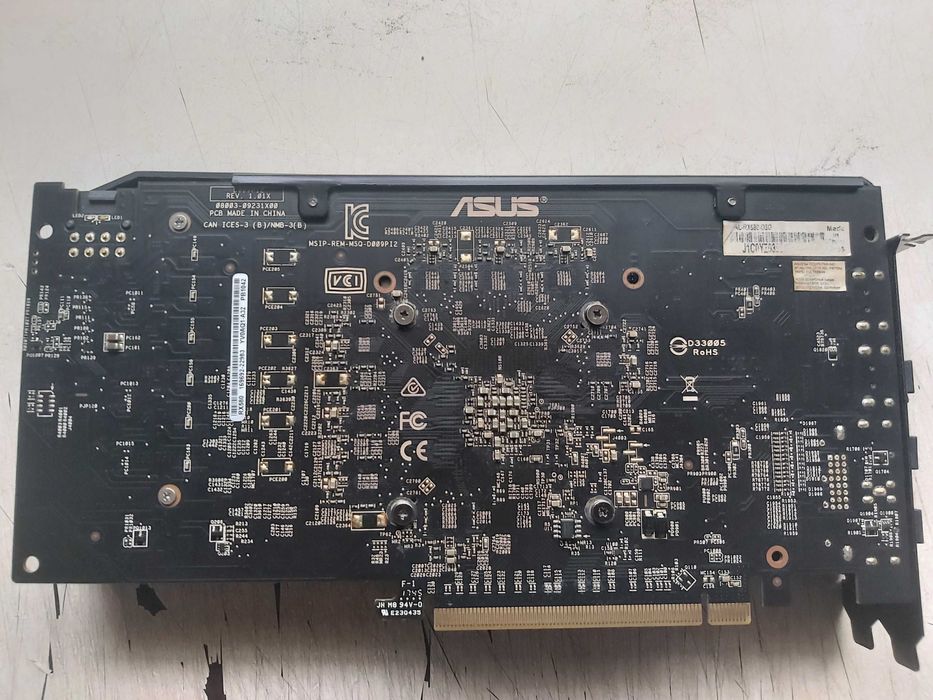 Видеокарта ASUS AMD Radeon RX 580 Dual OC Edition [DUAL-RX580-O8G]