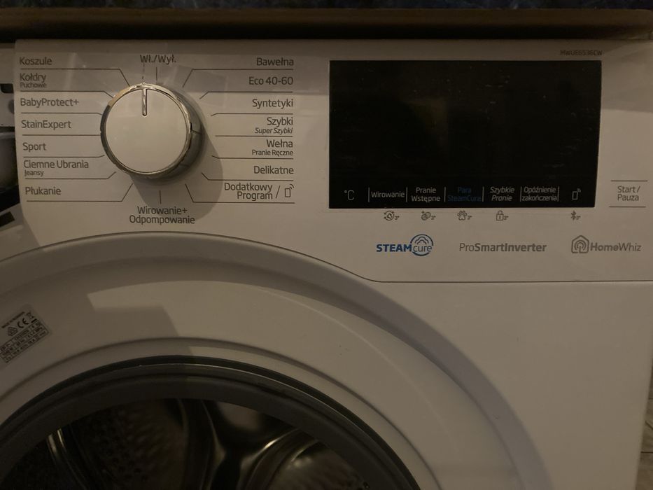 Pralka Beko na gwarancji