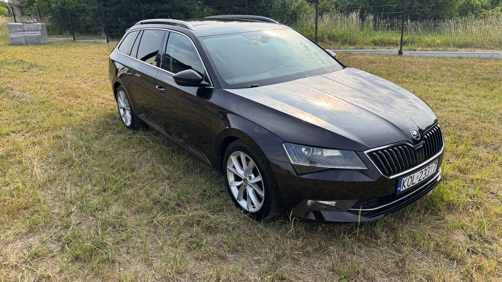 Skoda Superb Superb III kombi 2.0 TDI 190 KM DSG. Bogata wersja po dużym serwisie