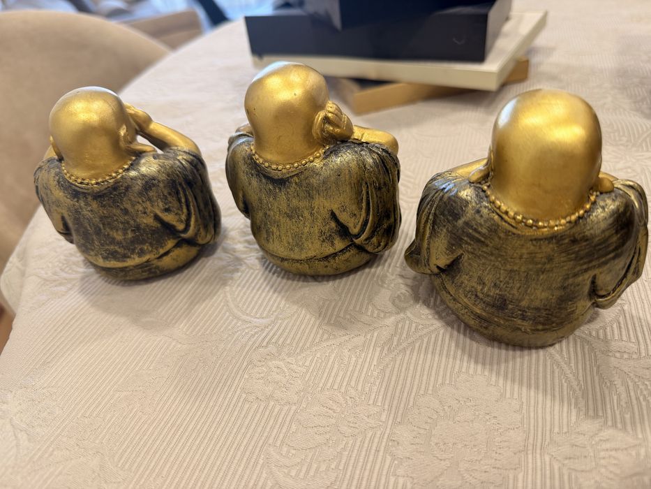 3 budas cego , surdo, mudo