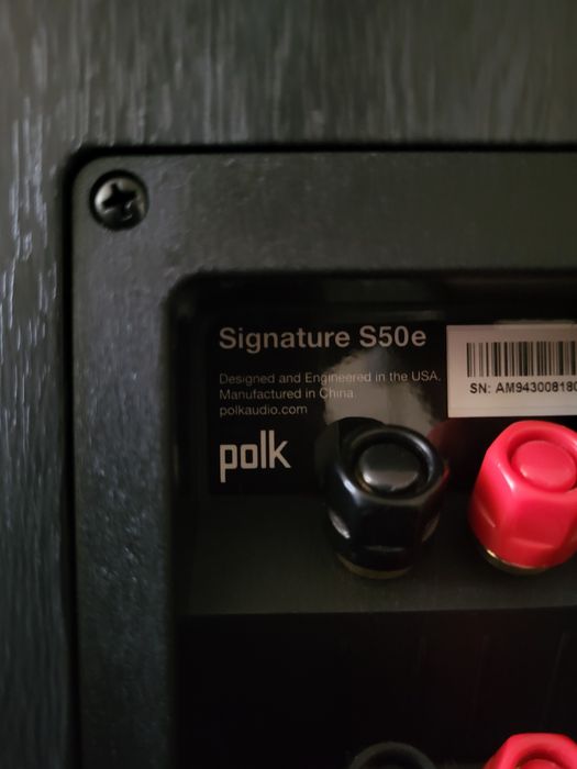 Colunas Polk Signature S50e