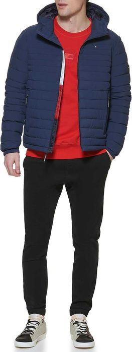 Чоловічий демісезонний пуховик Tommy Hilfiger FlexTech