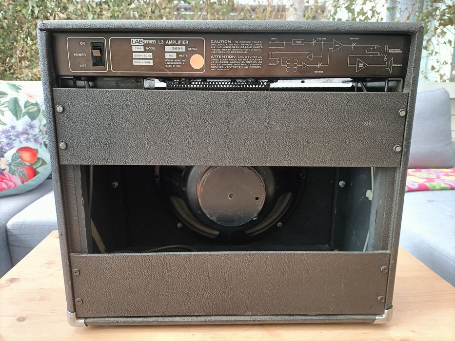 Wzmacniacz gitarowy Lab Series L3, reverb, pętla efektów