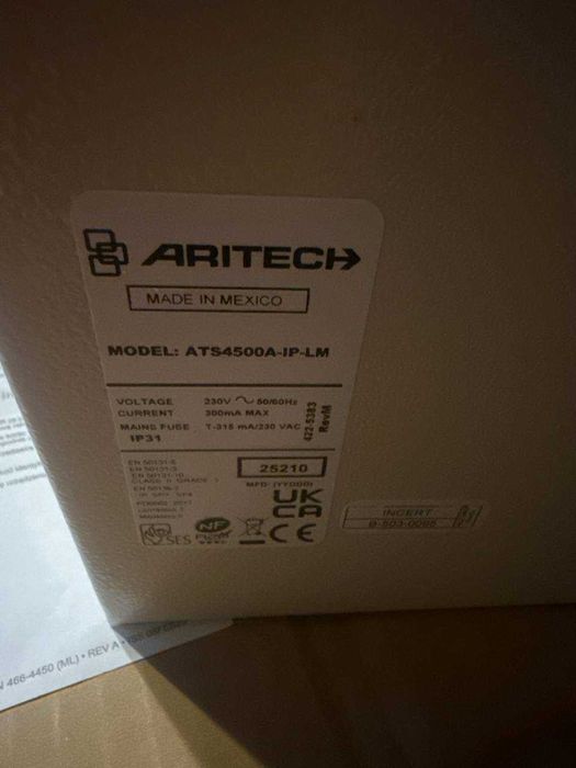 Aritech / UTC Advisor Advanced ATS4500A-IP-LM – Nowa centrala alarmowa