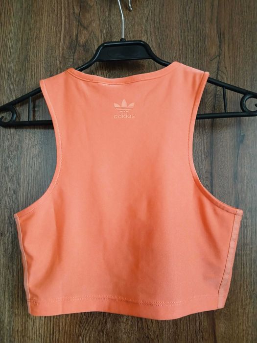 Sportowy Top Adidas Fiorucci r.34 jak nowy