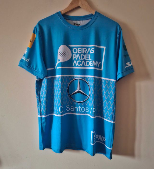 T´Shirt Padel NEO Sportswear Blue Padel Kourts e PNP - Homem XL