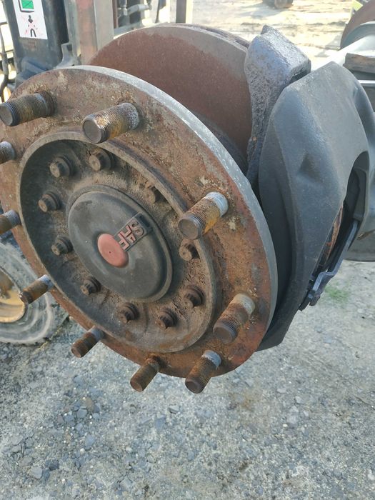 Вісь напівпричіпа SAF, тип - B9-22S.