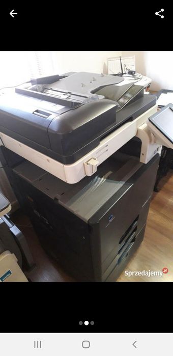 Konica Minolta C253 Drukarka Skaner KopiarkaWIFI
Drukarka uszkodzona
