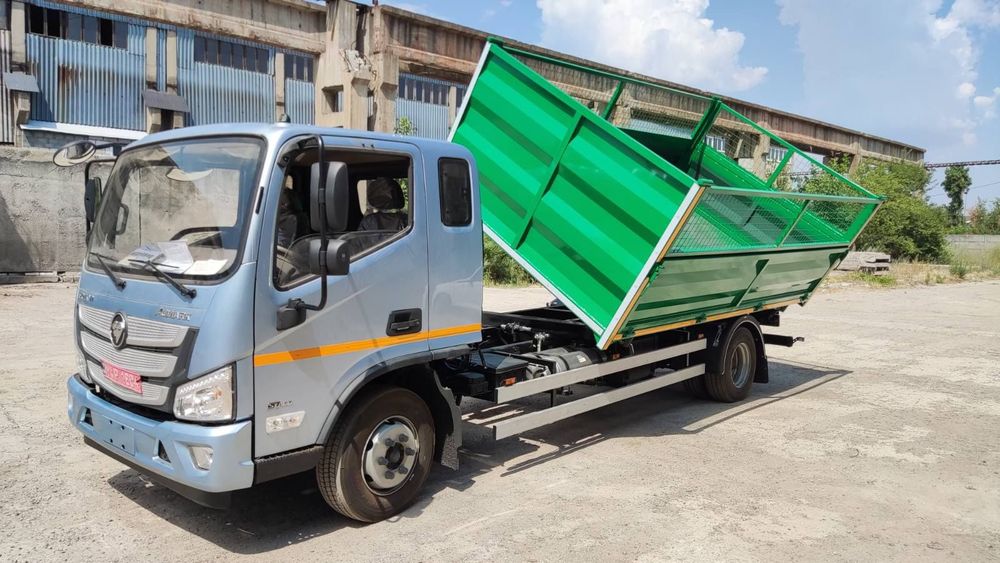 Самоскид з КМУ, самосвал, кран-маніпулятор, КМУ