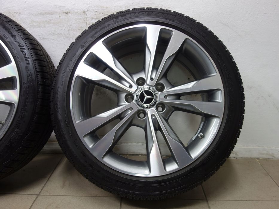 225/45R18 245/40R18 Koła zimowe Mercedes OE Michelin W206 W205 4x7mm