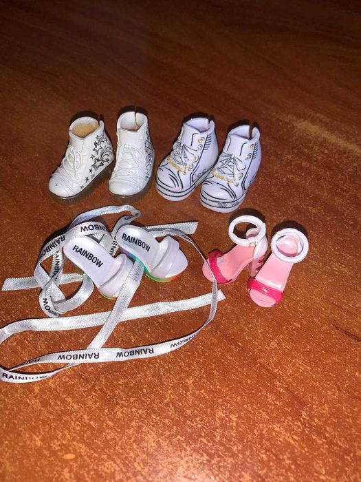 обувь для кукол Rainbow High, L.O.L. Surprise, Barbie, Ken